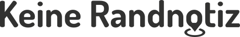 Logo Keine Randnotiz